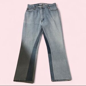 Re/Done Levi’s 29 spliced patchwork Light Blue Jeans